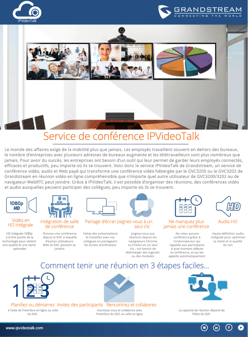 Image de la première page du manuel de l'appareil IPVideoTalk