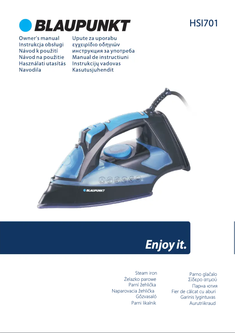 Page 1 de la notice Manuel utilisateur Blaupunkt HSI701