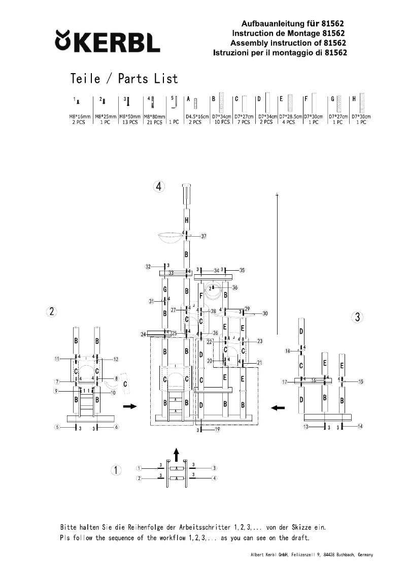 Page 1 de la notice Manuel utilisateur Kerbl Uranus 81562