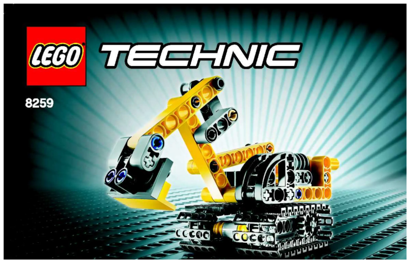 Page n°1 - Manuel utilisateur Lego Technic 8259