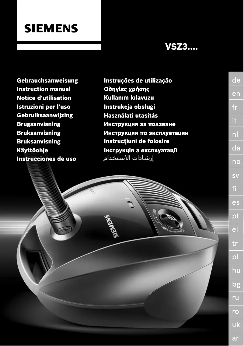 Page 1 de la notice Manuel utilisateur Siemens Dynapower VS08G1810