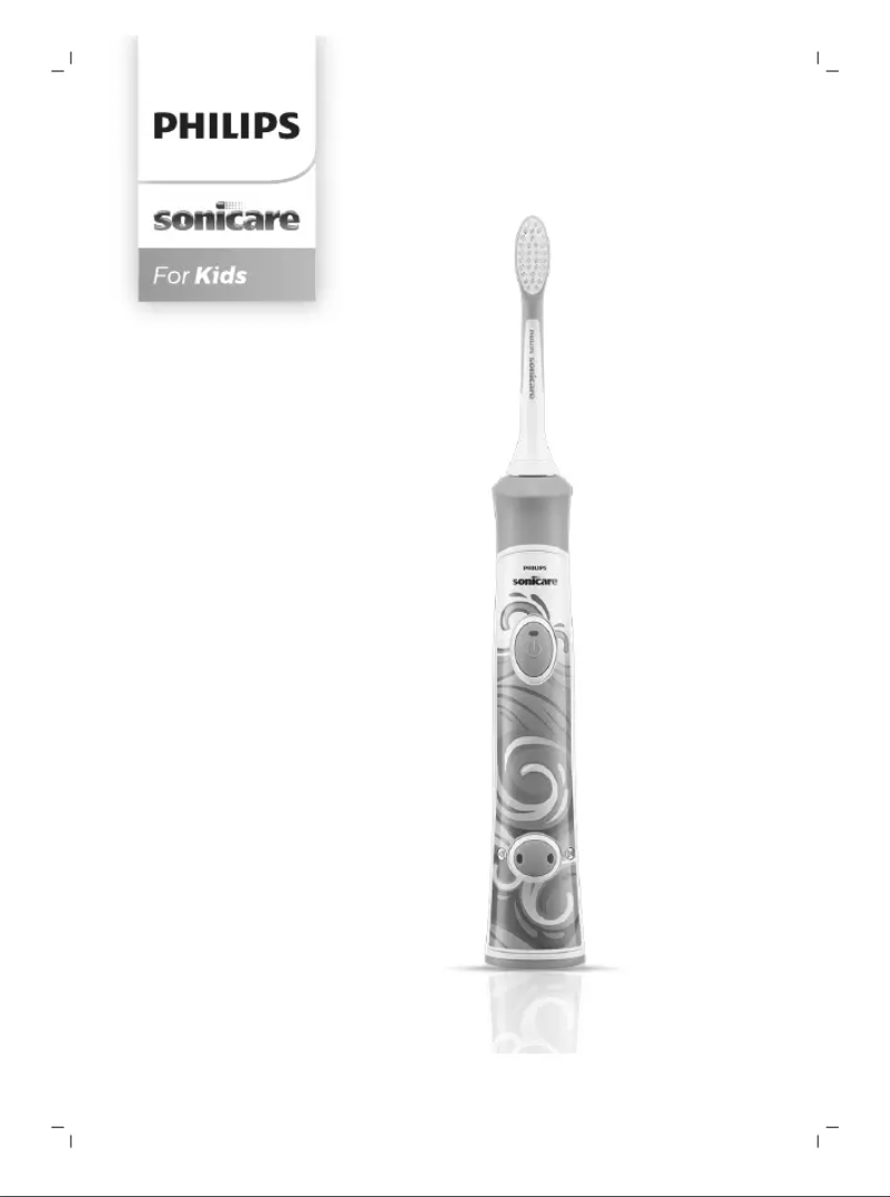 First page image of the manual for Sonicare For Kids HX6329