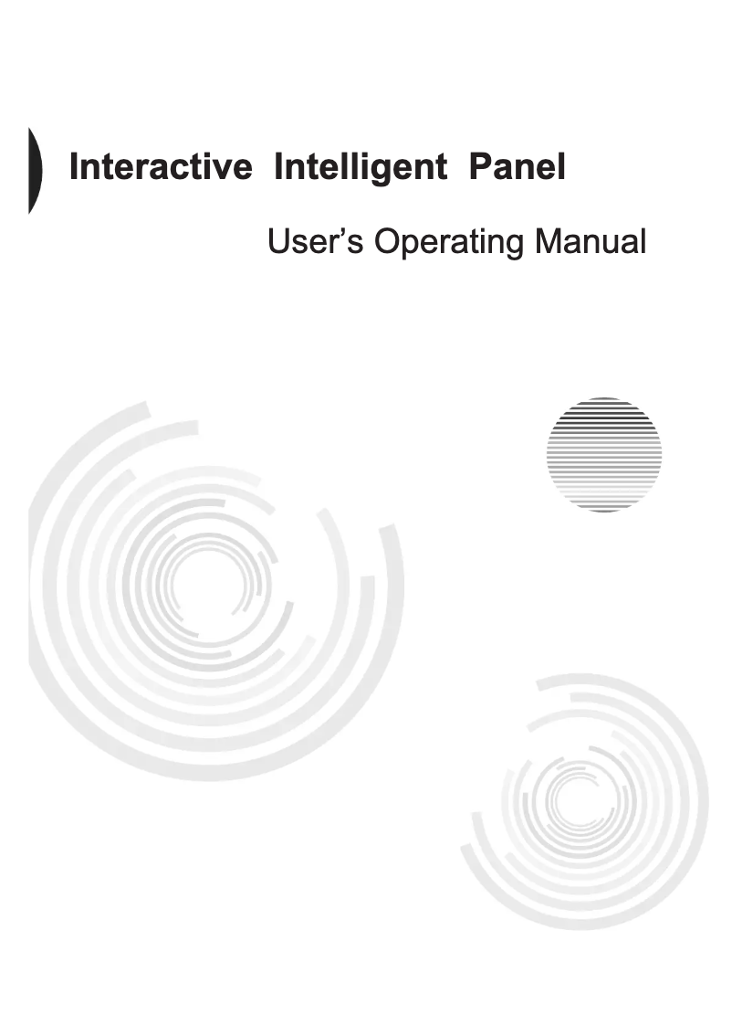 Image de la première page du manuel de l'appareil TDP86