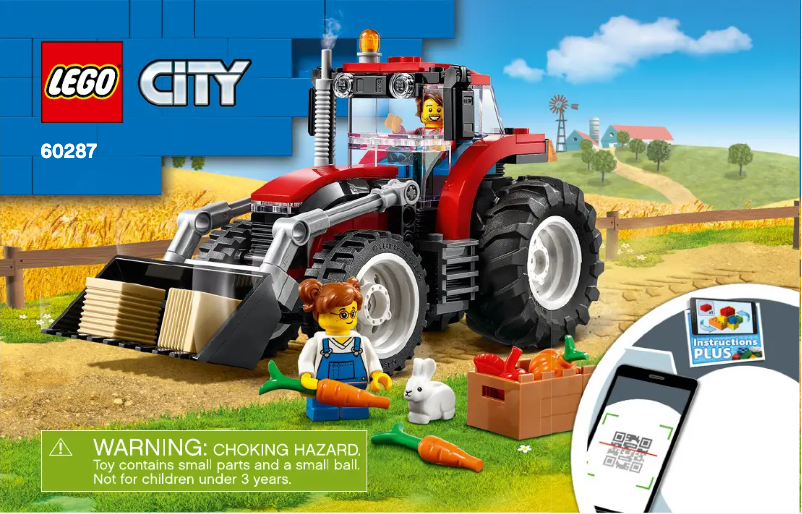 Page 1 de la notice Manuel utilisateur Lego City 60287