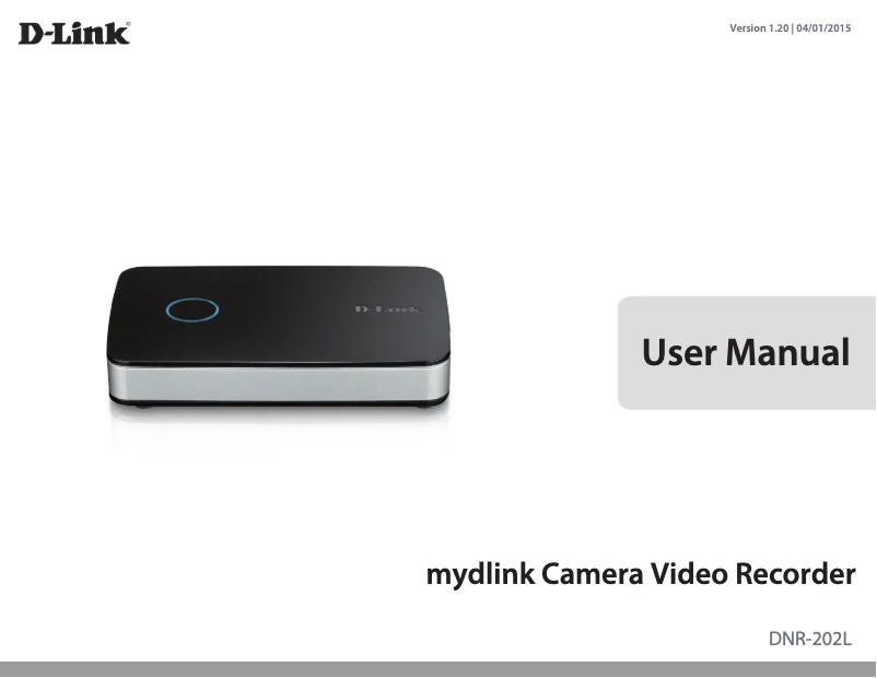 Page 1 de la notice Manuel utilisateur D-Link DNR-202L