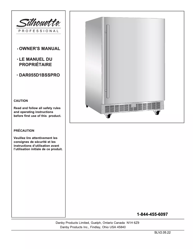 Página 1 del manual Manual de usuario Danby DAR055D1O