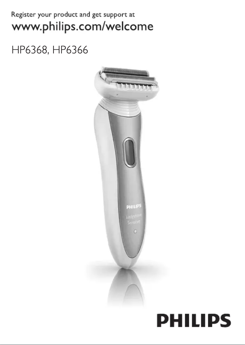 Image de la première page du manuel de l'appareil Double Contour HP6368