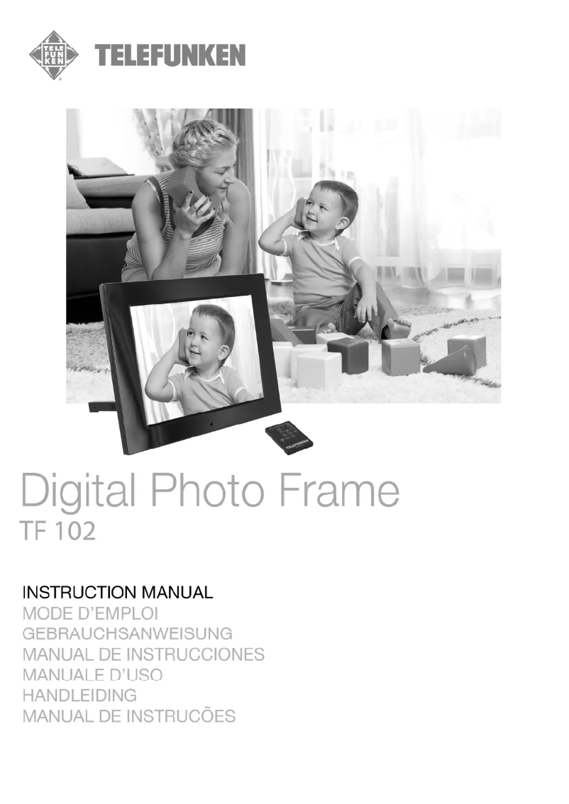 Page 1 de la notice Manuel utilisateur Telefunken TF-102