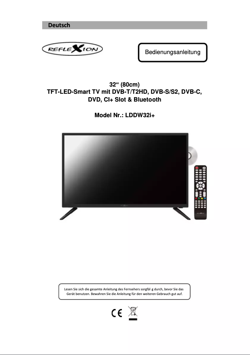 Image de la première page du manuel de l'appareil LDDW32I+