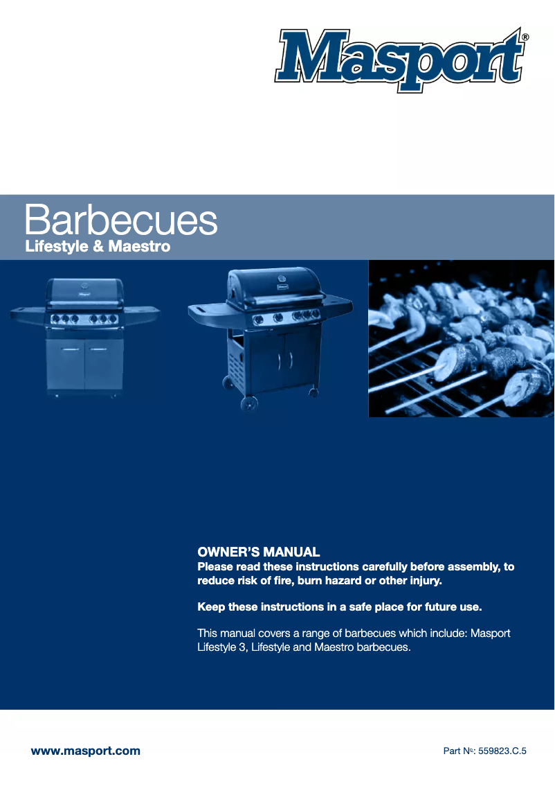 Page n°1 - Manuel utilisateur Masport Lifestyle 4