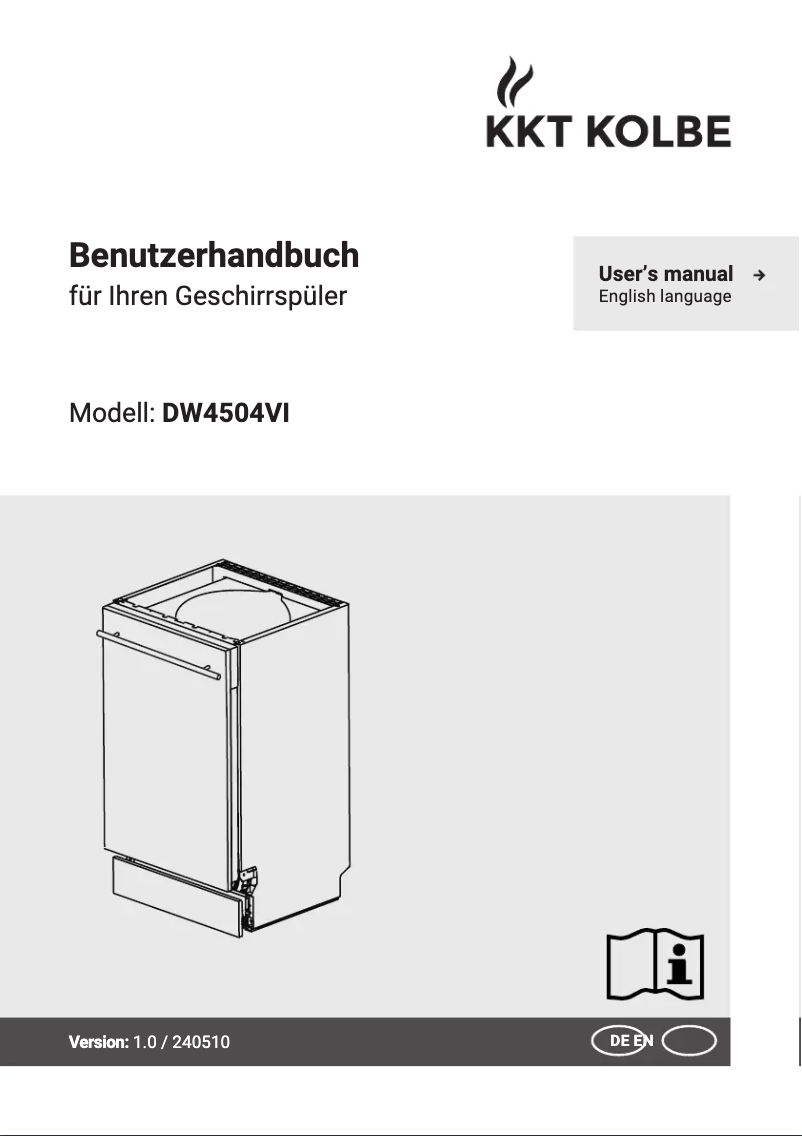 Page 1 de la notice Manuel utilisateur KKT Kolbe DW4504VI