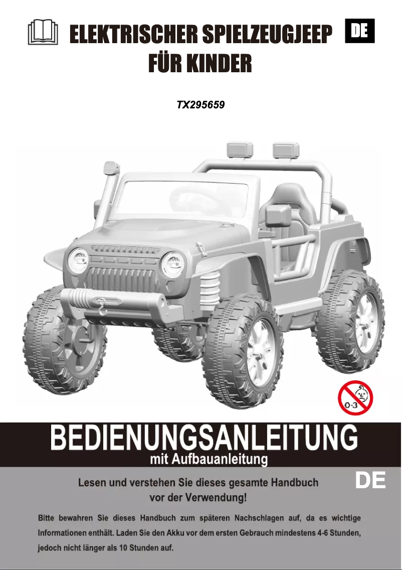 Page n°1 - Manuel utilisateur Merax TX295659