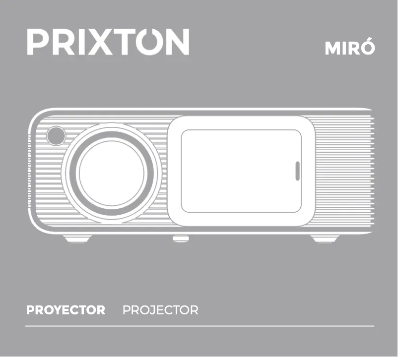 Page n°1 - Manuel utilisateur Prixton Miró