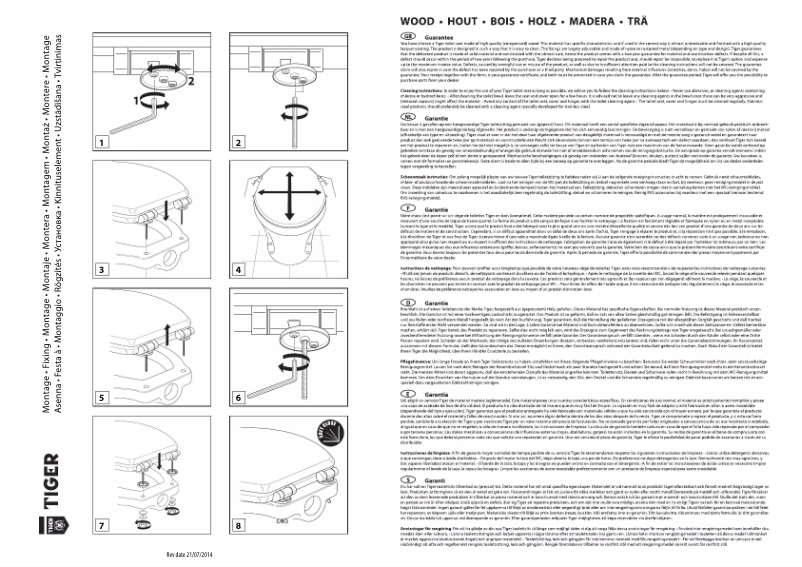 Página 1 del manual Manual de usuario Tiger Reno