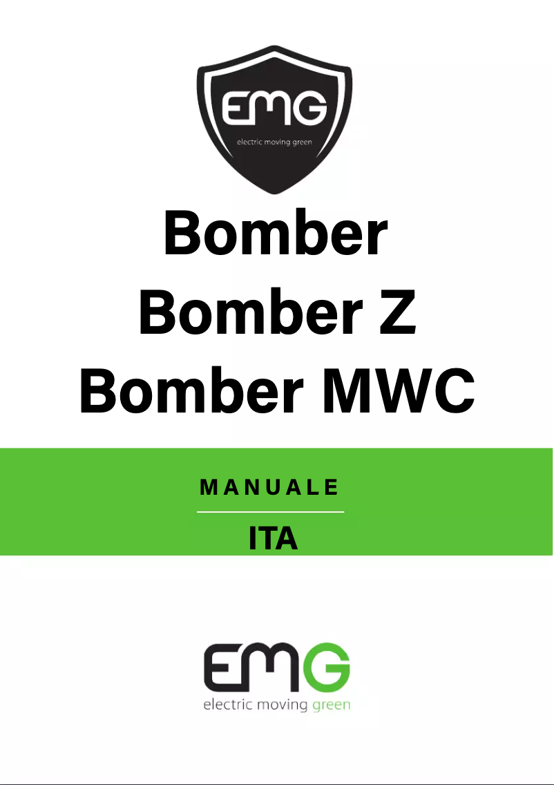Imagen de la primera página del manual del dispositivo Bomber Z