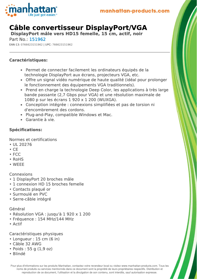 Image de la première page du manuel de l'appareil 151962