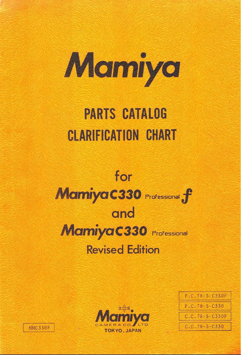 Image de la première page du manuel de l'appareil C330