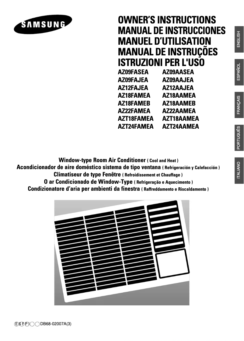 Image de la première page du manuel de l'appareil AZ12FADEA1