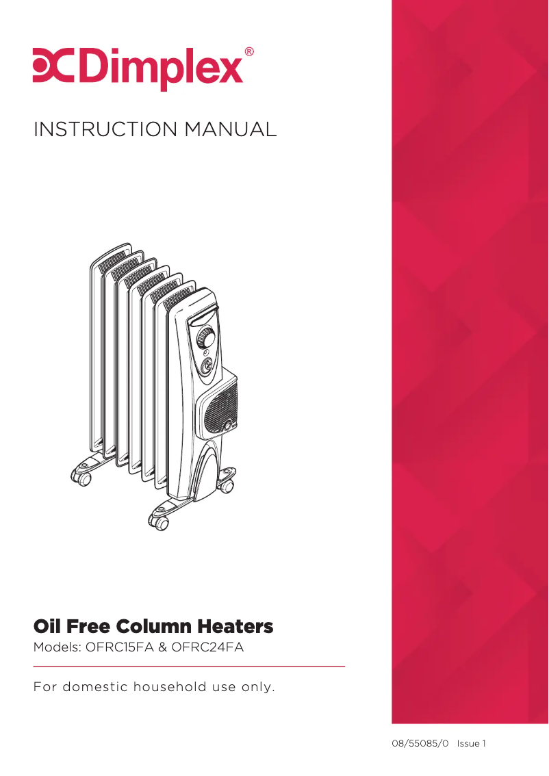 Image de la première page du manuel de l'appareil OFRC24FA