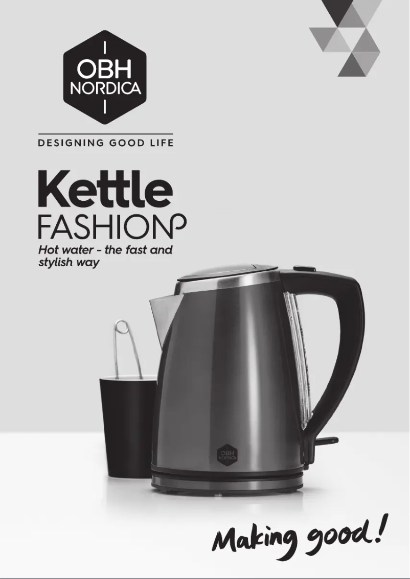 Page 1 de la notice Manuel utilisateur OBH Nordica Fashion 6471