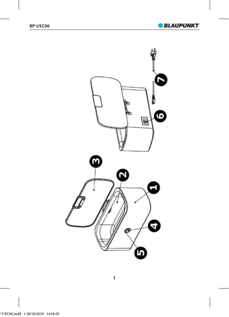 Page n°1 - Manuel utilisateur Blaupunkt BP-USC06