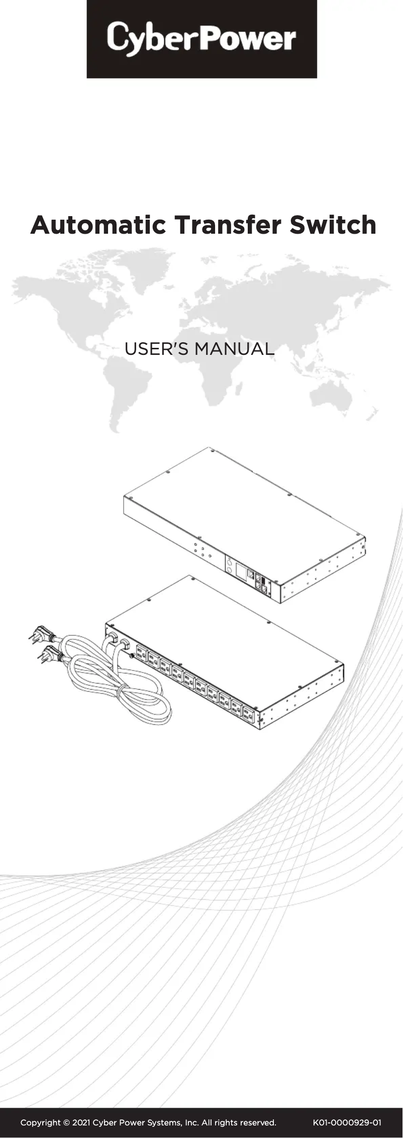 Imagen de la primera página del manual del dispositivo PDU44007