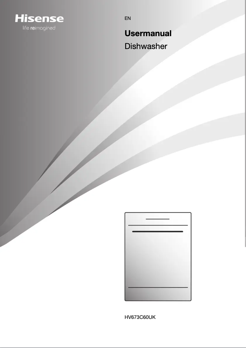 Image de la première page du manuel de l'appareil HV673C60UK