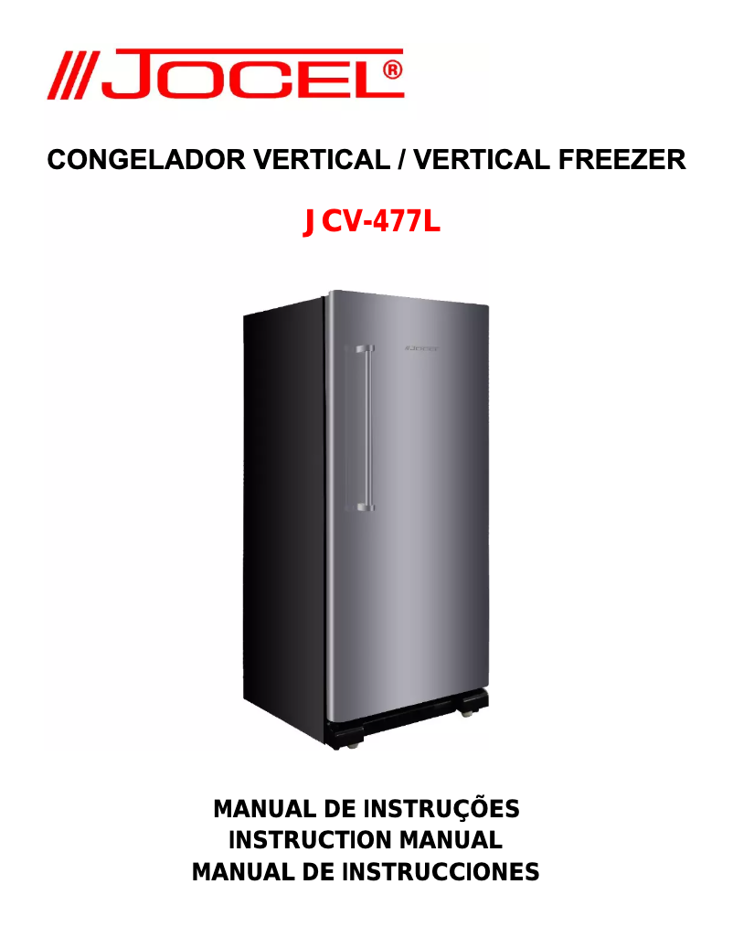 Image de la première page du manuel de l'appareil JCV-477L