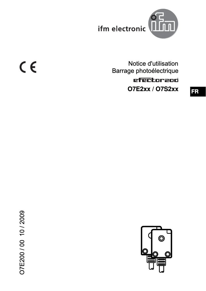 Imagen de la primera página del manual del dispositivo O7E200