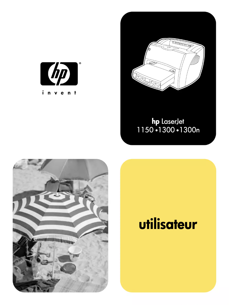 Page n°1 - Manuel utilisateur HP LaserJet 1150
