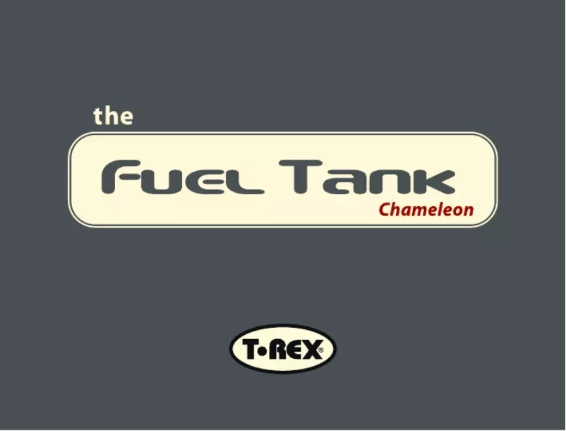 Image de la première page du manuel de l'appareil Fuel Tank Chameleon