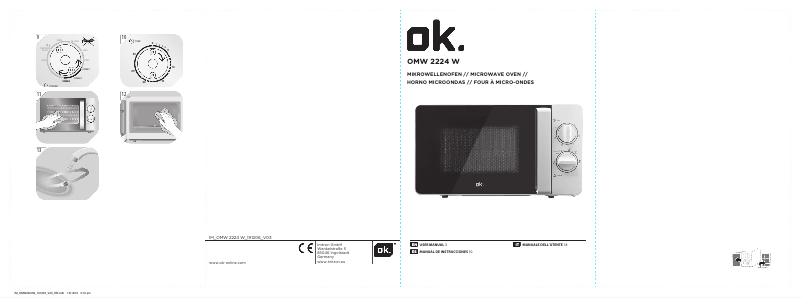 Imagen de la primera página del manual del dispositivo OMW 2224 W