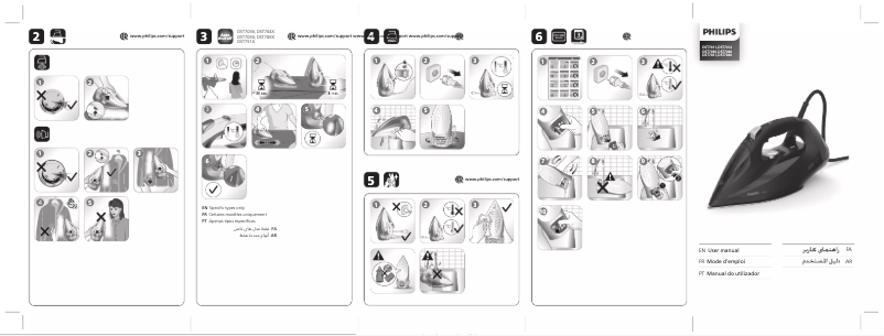 Page 1 de la notice Manuel utilisateur Philips Azur 7000 Series DST7040