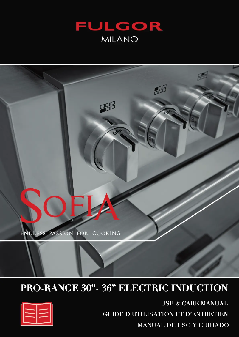 Page 1 de la notice Manuel utilisateur Fulgor Milano F6PIR304S1