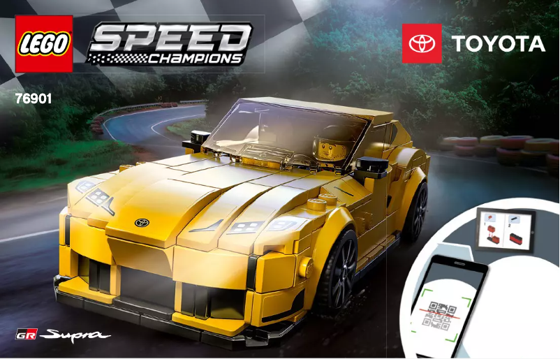 Image de la première page du manuel de l'appareil Speed Champions 76901