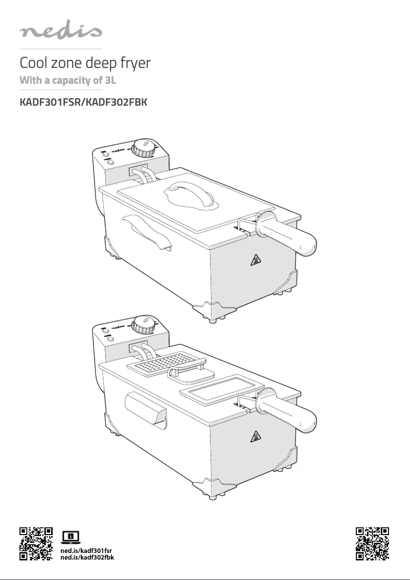Image de la première page du manuel de l'appareil KADF302FBK