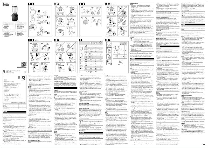 Image de la première page du manuel de l'appareil 3000 Series HR2041