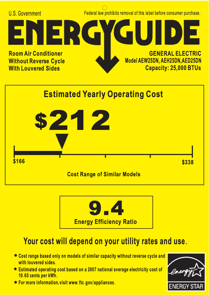 Image de la première page du manuel de l'appareil AED25DN