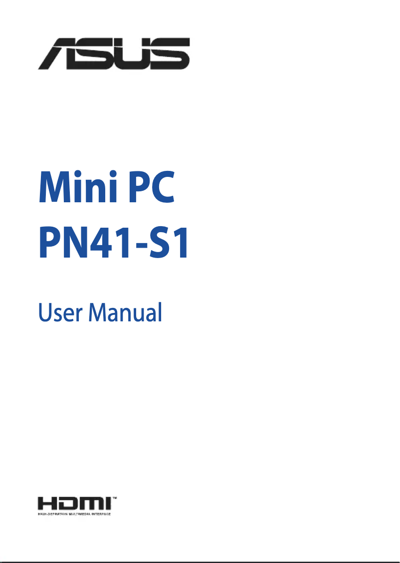 Image de la première page du manuel de l'appareil PN41-S1
