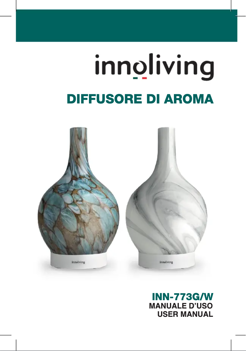 Image de la première page du manuel de l'appareil INN-773