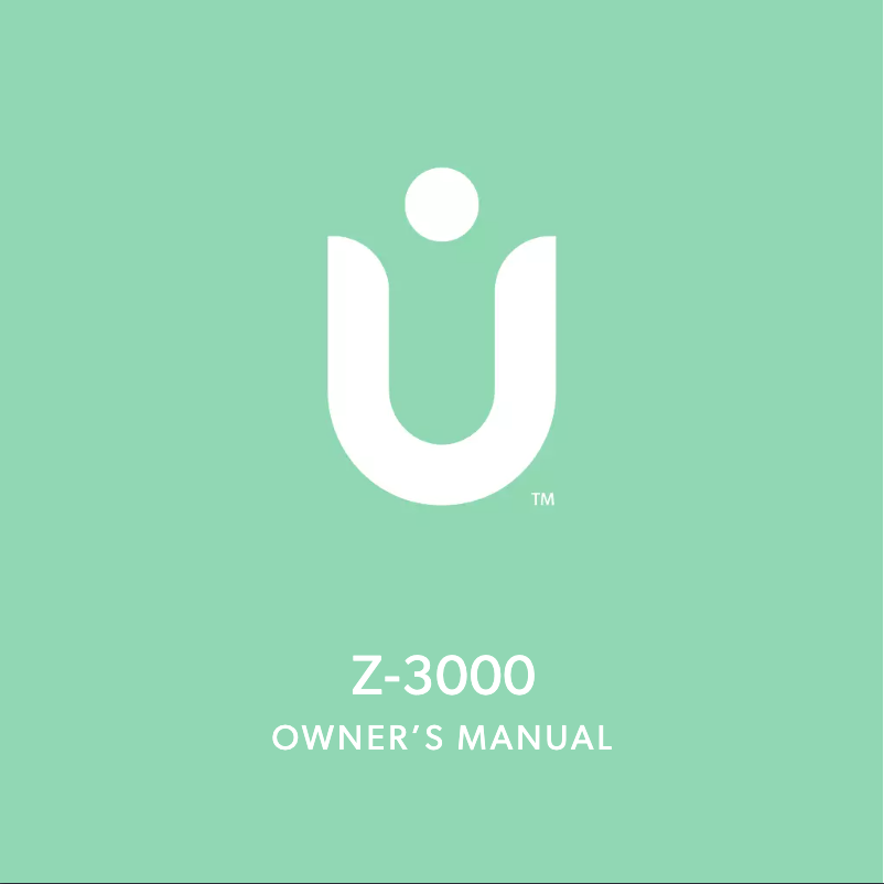 Página 1 del manual Manual de usuario TruSense Z-3000