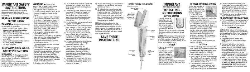 Imagen de la primera página del manual del dispositivo GSP1