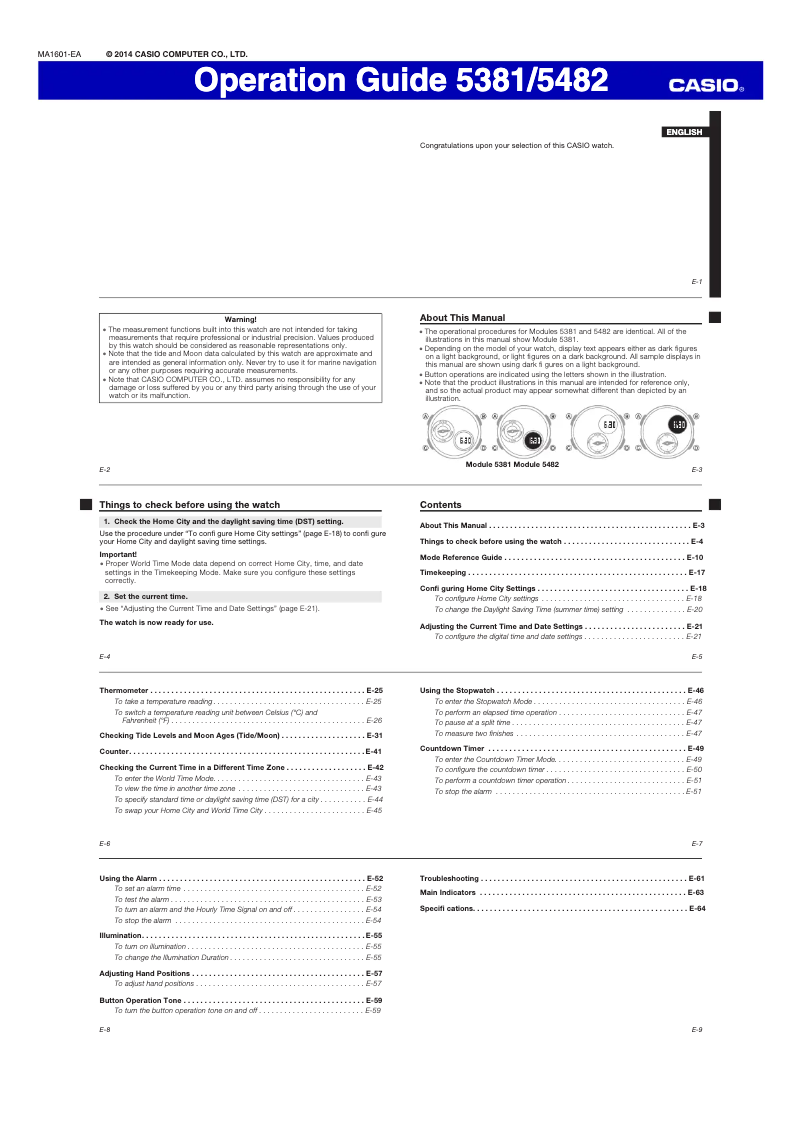 Page 1 de la notice Manuel utilisateur Casio Baby-G BGA-180