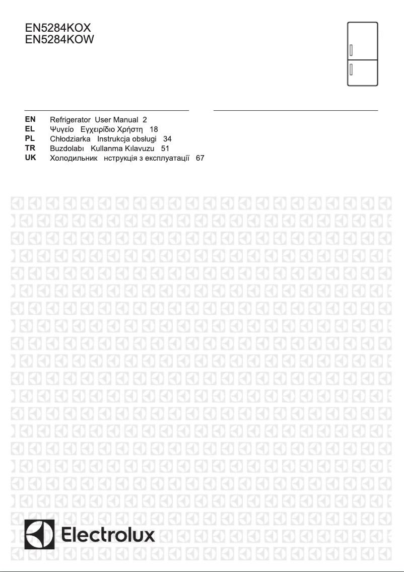 Page n°1 - Manuel utilisateur Electrolux EN5284KOX