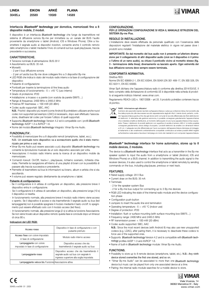 Image de la première page du manuel de l'appareil 19589.B