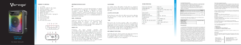 Page n°1 - Manuel utilisateur Vorago KSP-205