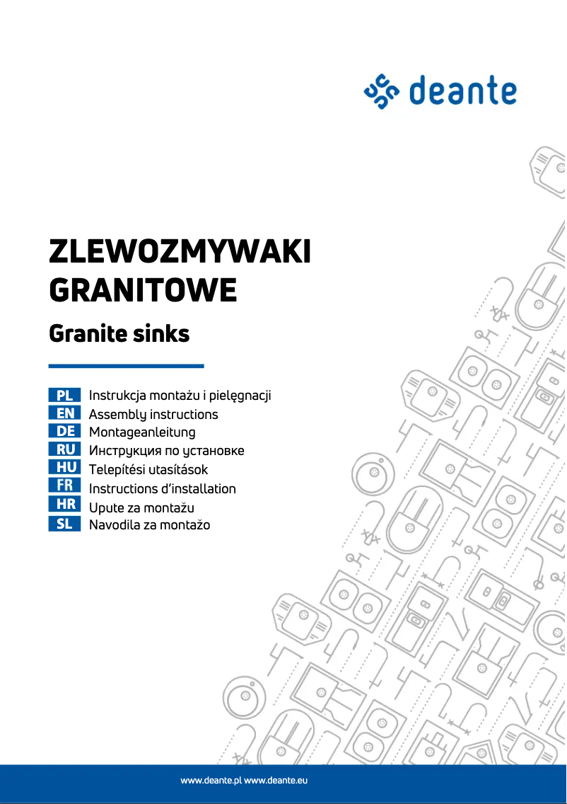 Page n°1 - Manuel utilisateur Deante ZRS 7803