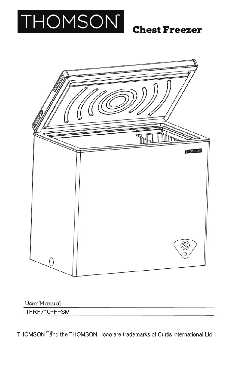 Page n°1 - Manuel utilisateur Thomson TFRF710-F-SM