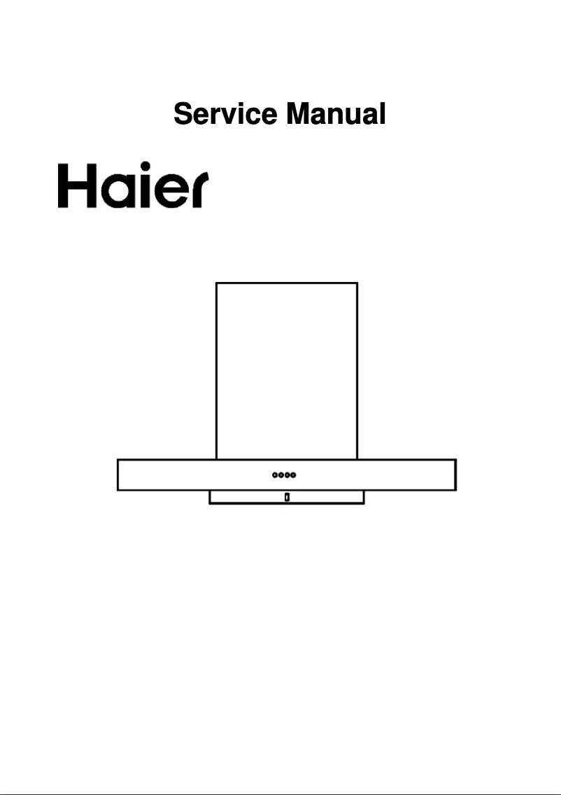Page n°1 - Manuel utilisateur Haier IT9001