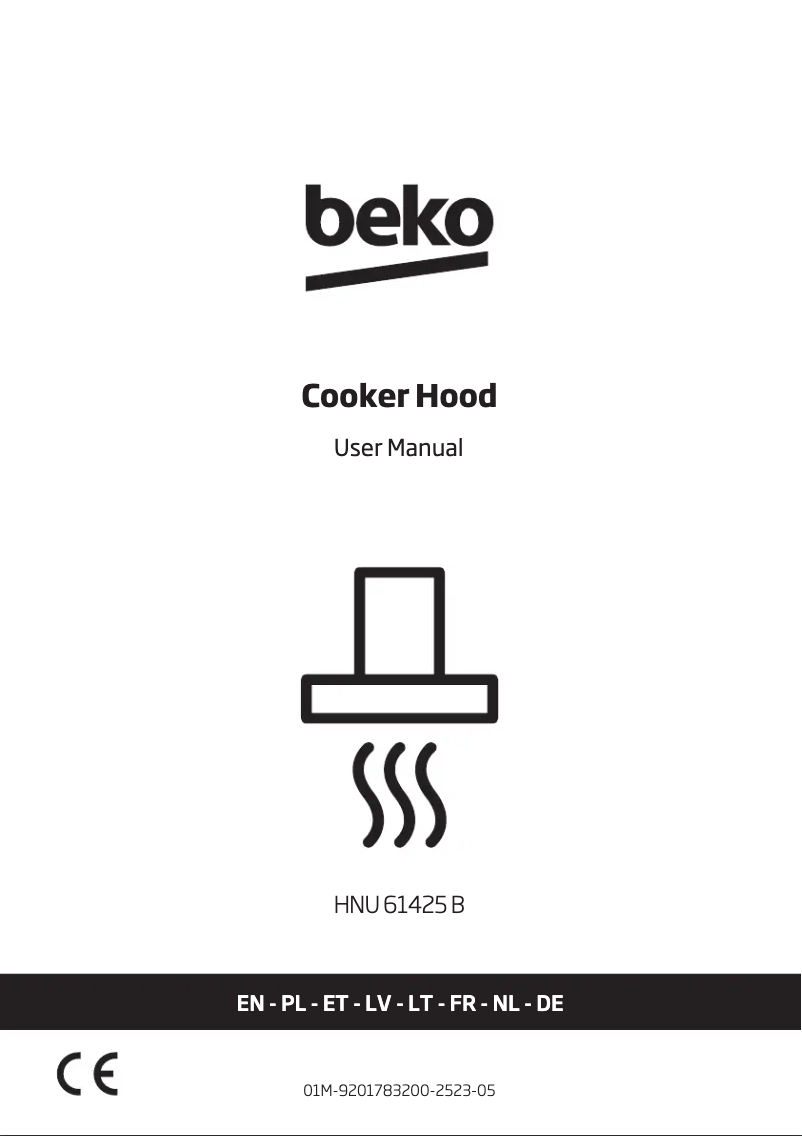 Image de la première page du manuel de l'appareil HNU61425B